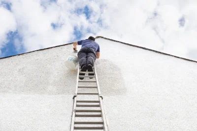 Peinture extérieure à Mijanès — façades et ravalement